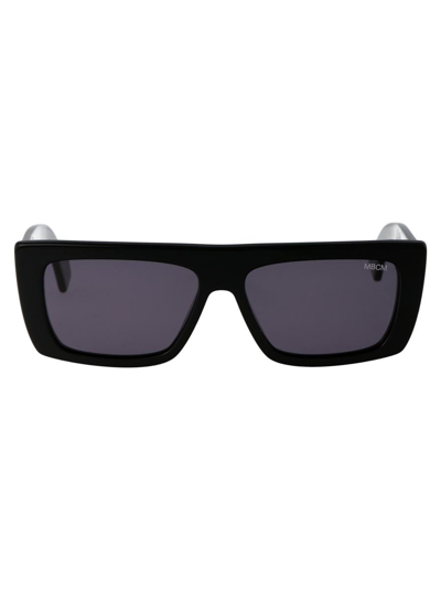 Marcelo Burlon County Of Milan Sunglasses In 1007 Black