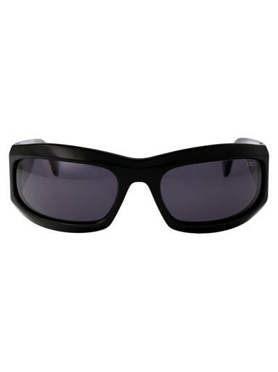 Marcelo Burlon County Of Milan Sunglasses In 1007 Black
