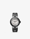 Bvlgari Rubber Aluminium Titanium Automatic Watch In Rubber