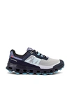 On Cloudvista Trail Running Shoe In Navy | Wash