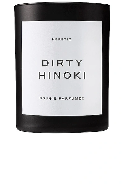 Heretic Parfum Dirty Hinoki Bougie Parfume Candle In N,a