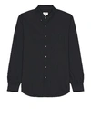 CLUB MONACO OXFORD SOLID LONG SLEEVE SHIRT