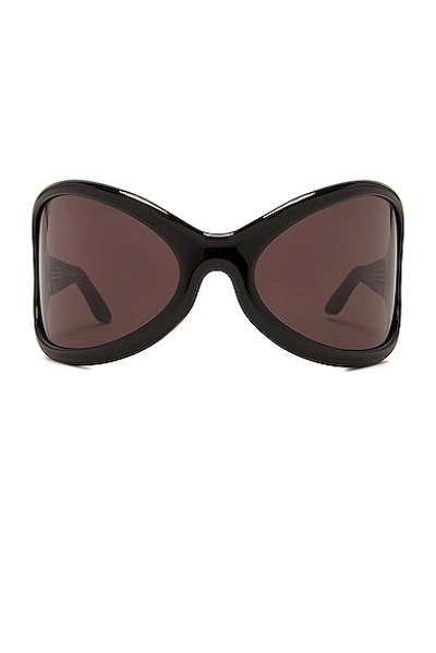 Acne Studios Large Sunglasses In Black