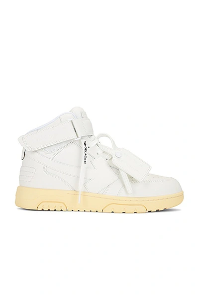 OFF-WHITE OUT OF OFFICE MID TOP SNEAKER