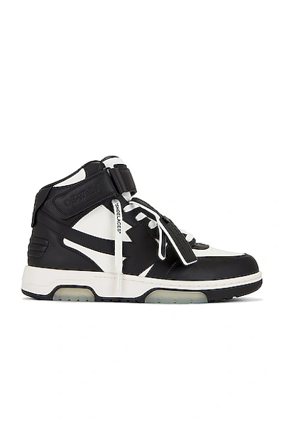 Off-white Out Of Office Mid-top Trainers In Black,white