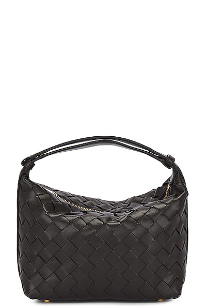 ハンドバッグ Bottega Veneta Black Nappa Leather Mini Wallace Handbag Bottega Veneta Black Nappa Leather Mini Wallace Handbag
