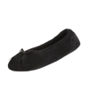 ISOTONER SIGNATURE WOMEN'S TERRY INDOOR/OUTDOOR BALLERINA SLIPPERS