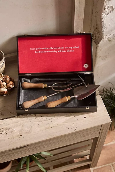 Terrain Sneeboer Titanium Hand Tool Gift Set In Brown