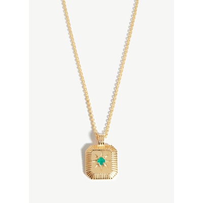 Missoma May Birthstone 18kt Gold-plated Necklace