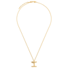 MISSOMA I INITIAL 18KT GOLD-PLATED NECKLACE