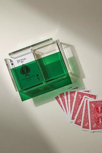 Luxe Dominoes Luxe Card Deck In Green