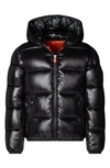 Save The Duck Boys' Artie Hooded Puffer Jacket - Little Kid, Big Kid In Black