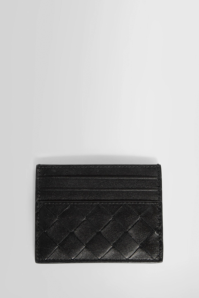 Bottega Veneta Braided Card Holder Accessories In Black