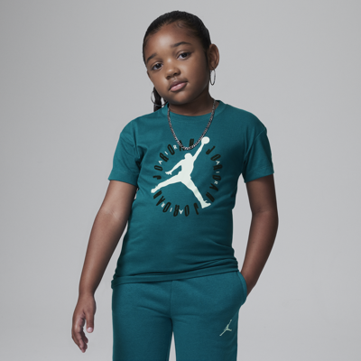 Jordan Soft Touch Tee Little Kids T-shirt In Green