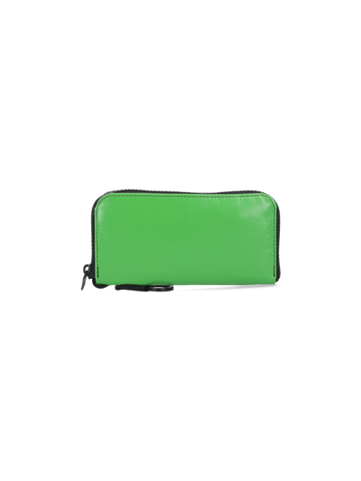 Freitag 'barrow' Large Zip Wallet In Green