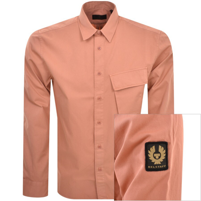 Belstaff Scale Long Sleeved Shirt Pink