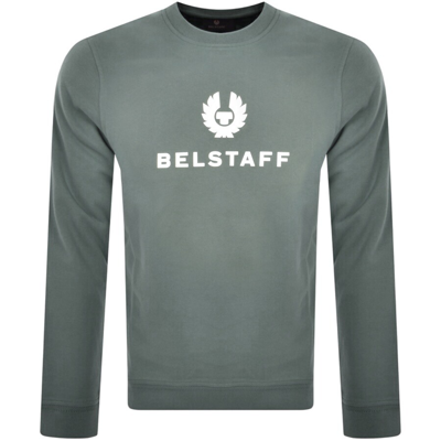 Belstaff Crew Neck Sweatshirt Green