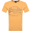 SUPERDRY SUPERDRY VINTAGE VL T SHIRT YELLOW