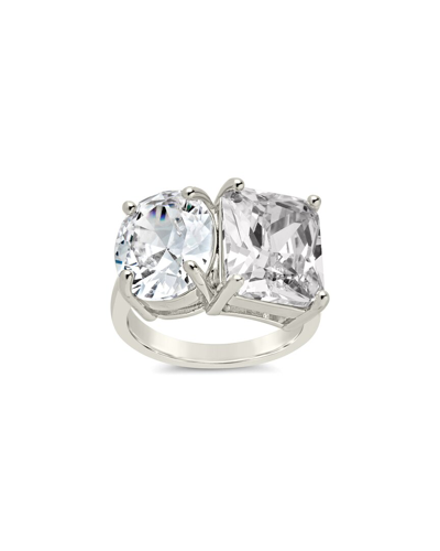 STERLING FOREVER STERLING FOREVER CZ MARLA TOI ET MOI RING