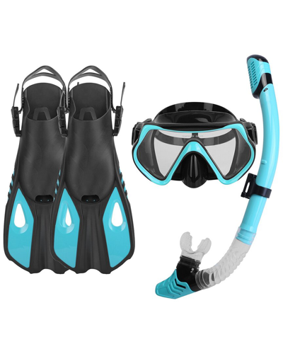 Fresh Fab Finds Snorkeling Gear Mask Set Green