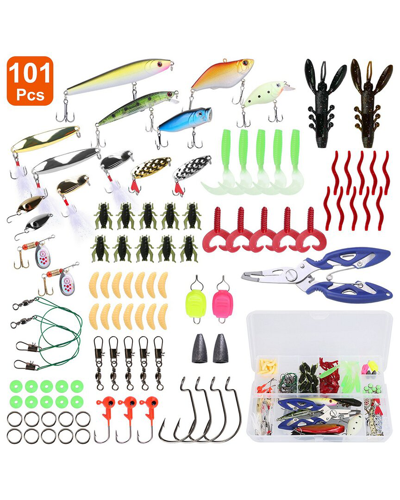 Fresh Fab Finds 101pc Fishing Lures Kit In Multicolor