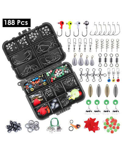 Fresh Fab Finds 188pc Fishing Accessory Kit In Multicolor