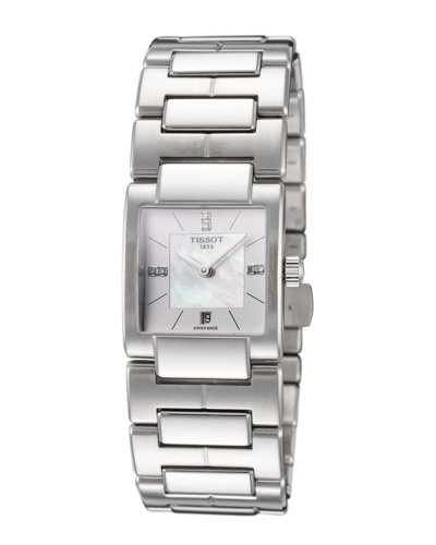 Tissot Women's T02 Watch In Metallic