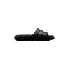 Moncler Quilted Rubber Sole Open Toe Slides In Black