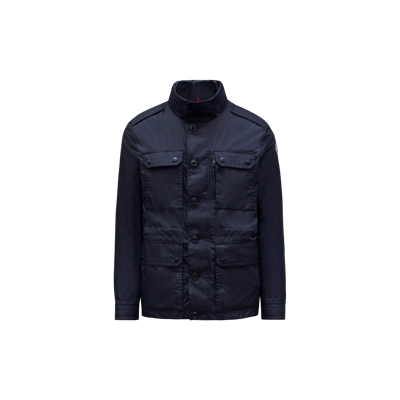 Moncler Collection Lez Rain Jacket Blue
