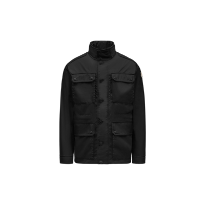 Moncler Collection Lez Rain Jacket Black In Noir
