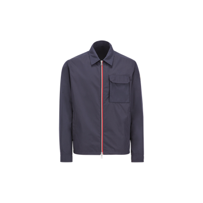 Moncler Collection Shacket Epte In Blue