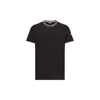 MONCLER LOGO T-SHIRT BLACK