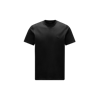 Moncler Vertical Logo T-shirt Black In Black