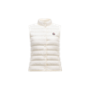 Moncler Igens Logo Patch Quilted Vest In White