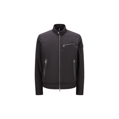 Moncler Collection Waistcoate Biker Drome In Black