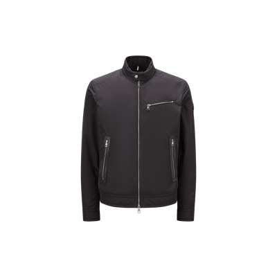 Moncler Collection Veste Biker Drome In Black