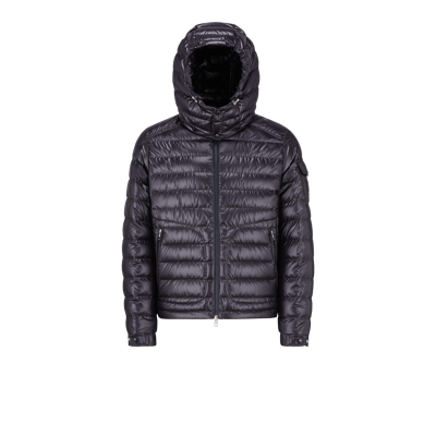 MONCLER LAUROS SHORT DOWN JACKET BLUE