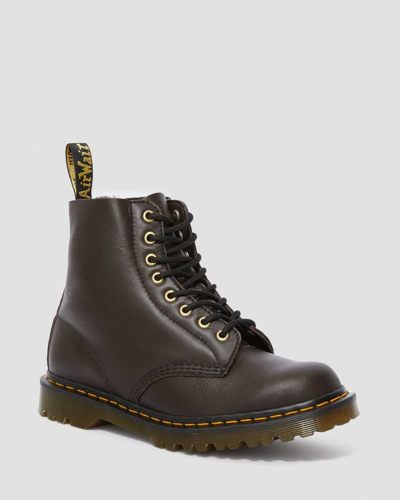 Dr. Martens' Herren Nappa Leder 1460 Pascal Shearling Stiefeletten In Black