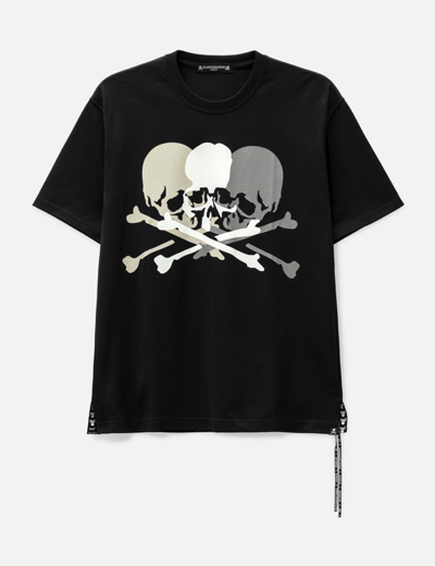 Mastermind Japan Skull-print Cotton T-shirt In Black