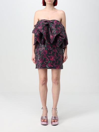 ROTATE BIRGER CHRISTENSEN DRESS ROTATE WOMAN COLOR MULTICOLOR,401501005