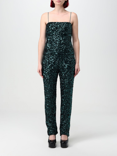 Rotate Birger Christensen Jumpsuits Rotate Woman Color Green