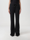 Courrèges Interlock Logo Jersey Track Pants In Black