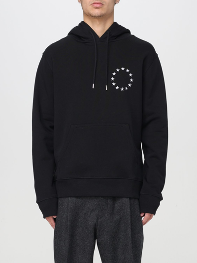 Etudes Studio Organic Cotton Sweatshirt With Embroidery In Black