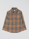 Burberry Kids Kids Shirt In Beige