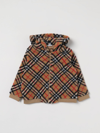 Burberry Kids Hoodie In Beige