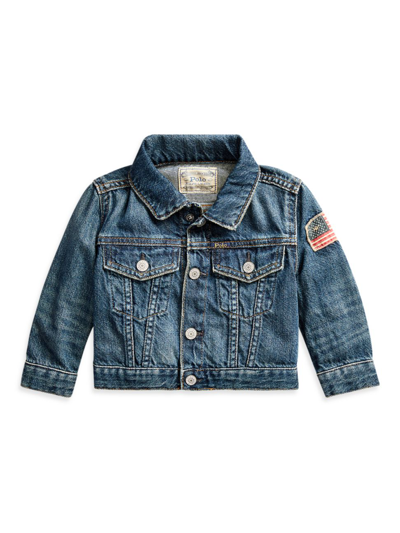 Polo Ralph Lauren Baby Boys Denim Trucker Jacket In Inwood