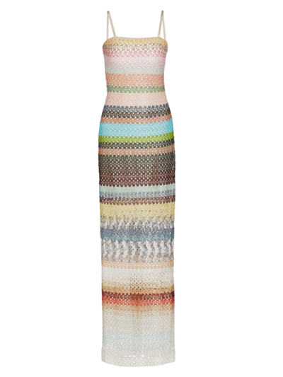 Missoni Women's Crochet Knit Convertible Slipdress In Neutral