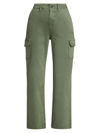 PAIGE WOMEN'S CARLY WIDE-LEG ANKLE CARGO PANTS