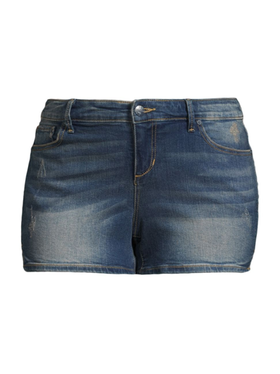 Slink Jeans, Plus Size Women's Caralyn Denim Shorts