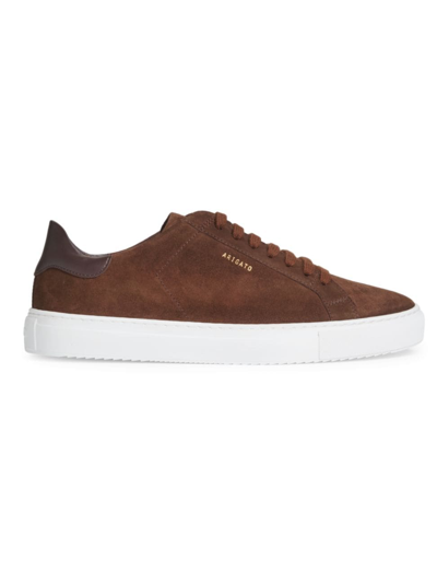 Axel Arigato Men's Clean 90 Suede Trainers In Brown